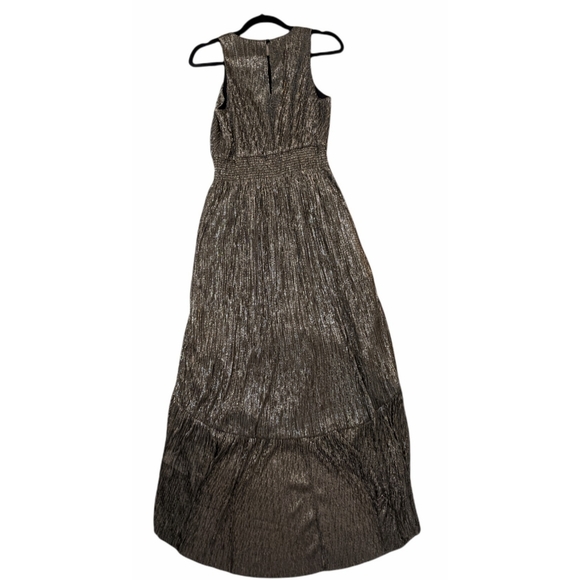 BANANA REPUBLIC High Low Metallic Dress - Picture 10 of 16